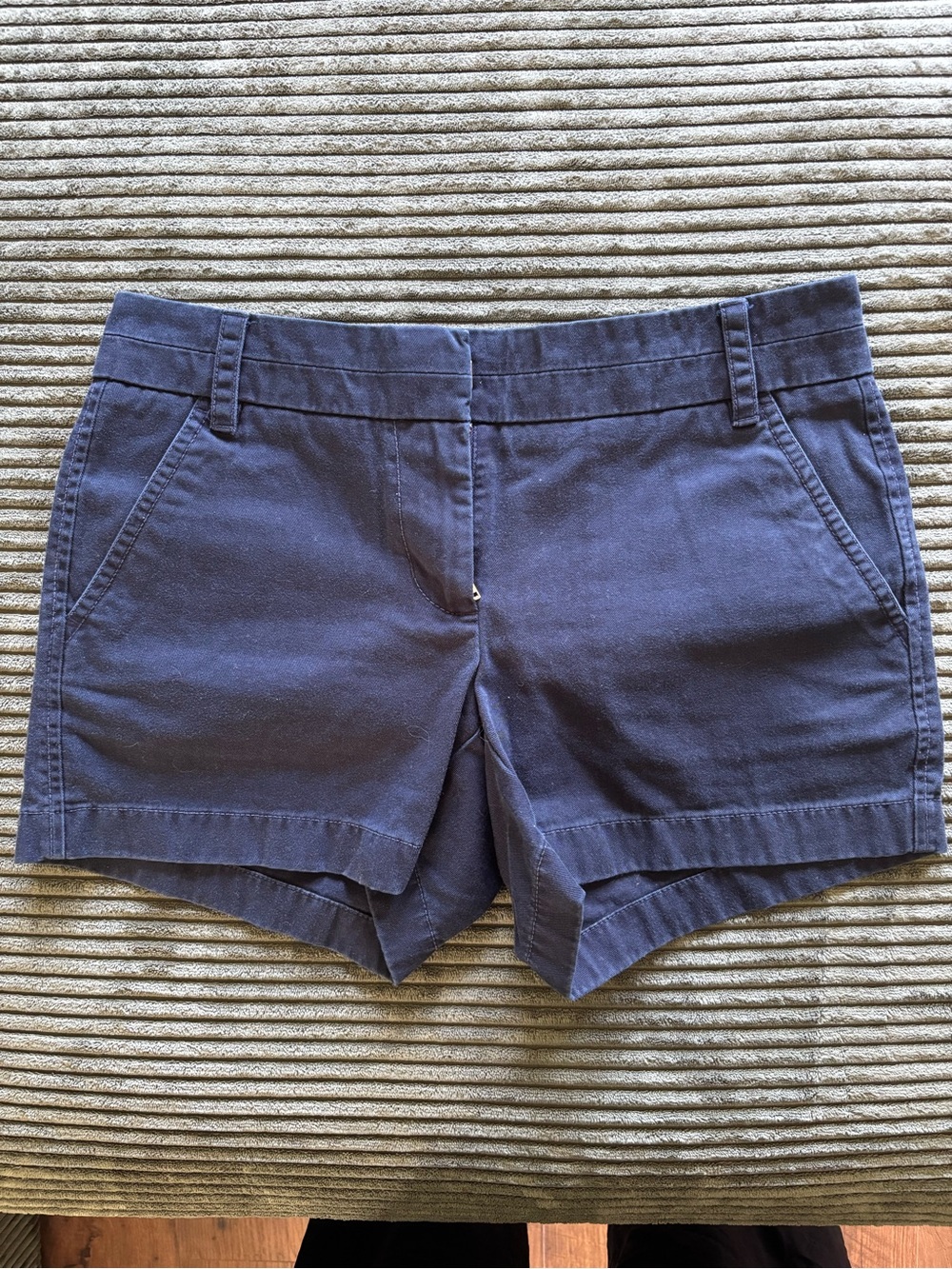J. Crew Navy Chino Shorts